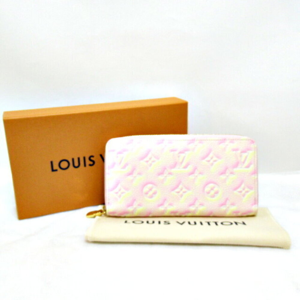 Louis Vuitton Empreinte Zippy Summer long leather pink Wallet - Picture 4 of 8
